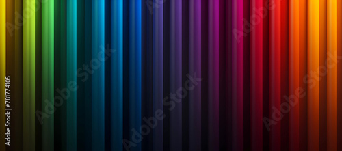 Black background with rainbow color gradient