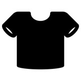 tshirt icon, simple vector design