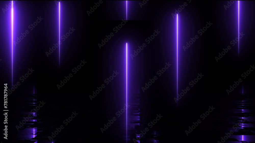 Glowing light laser streaks falling down animation on black background 4K. Abstract data mining technology stack glowing motion stream of bright particle lines. Information transfer ray stripe code bg Glowing light laser streaks falling down animation on black background 4K. Abstract data mining technology stack glowing motion stream of bright particle lines. Information transfer ray stripe code bg