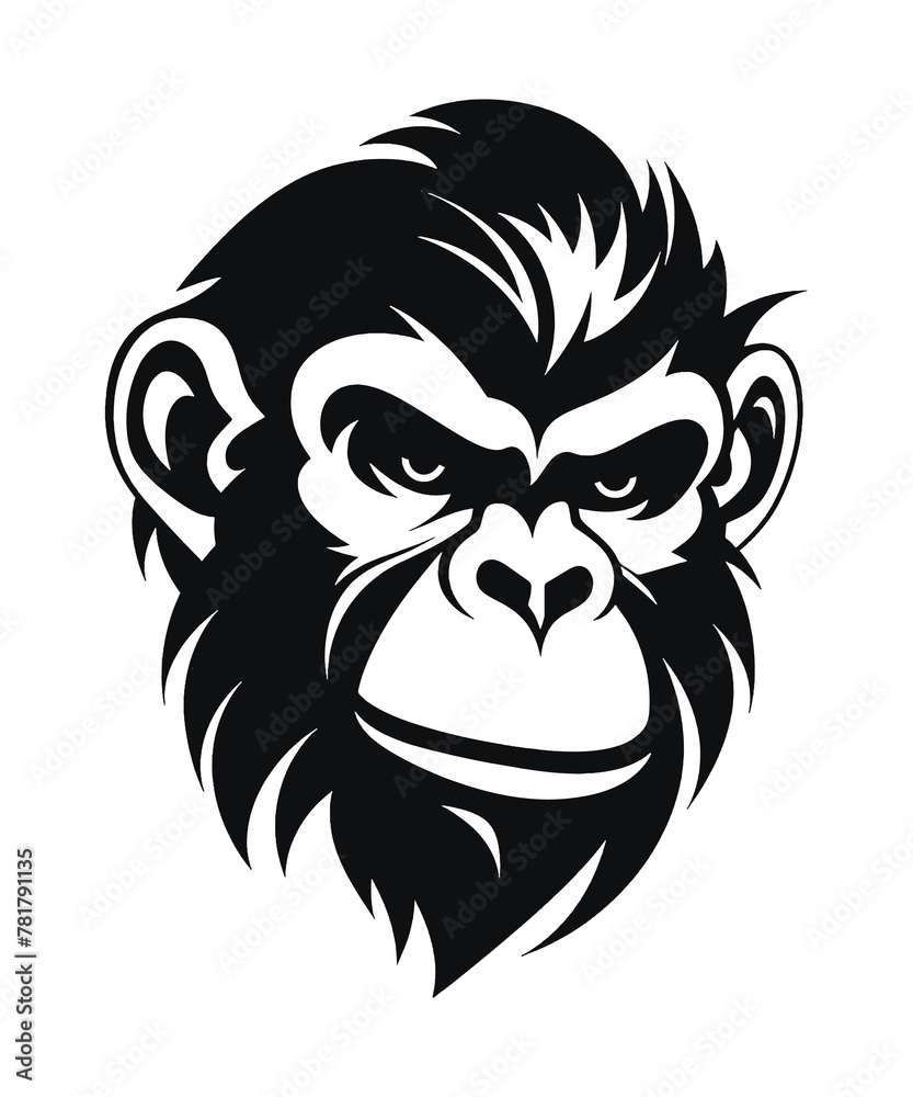 Monkey Silhouette PNG Files