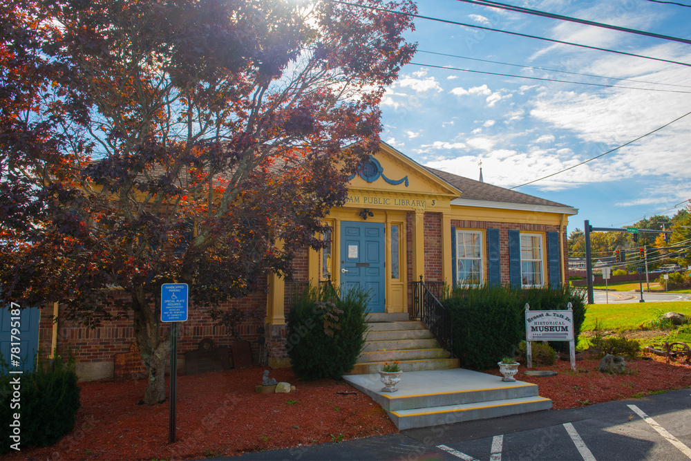 Ernest A. Taft Jr. Historical Museum in historic town center of