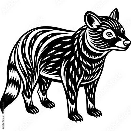 illustration of a zebra
