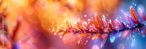 Magical Spring Bokeh  Soft Light and Floral Background  Natures Beauty in Sparkling Colors