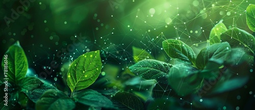 ESG’s promise, reflected in the unfolding leaves of green technological solutions