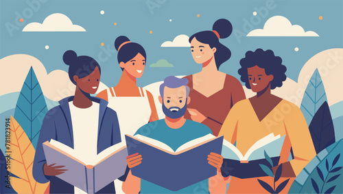With each turn of the page the diverse group of book club members found themselves bound together by their mutual appreciation for the authors