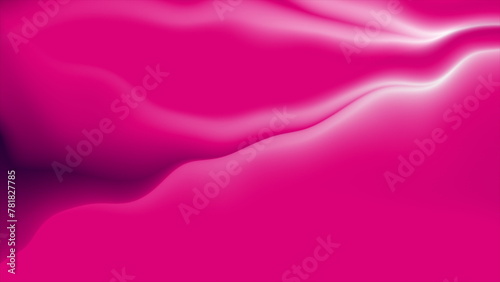 Bright pink smooth blurred wavy abstract elegant background © saicle