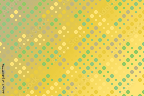Geometrical abstract circle pattern background design - geometric vector graphic with dots