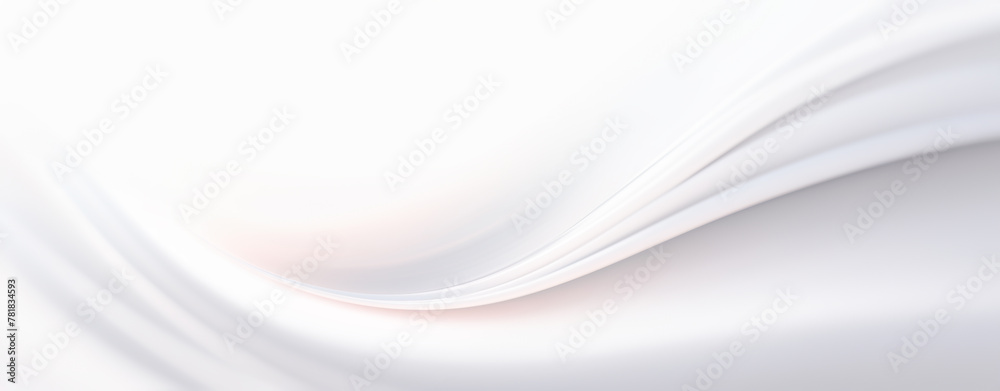 Fototapeta premium 3D Light White Background