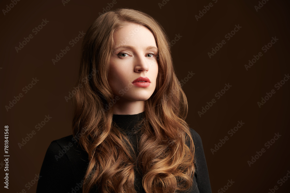 Fototapeta premium hair beauty care