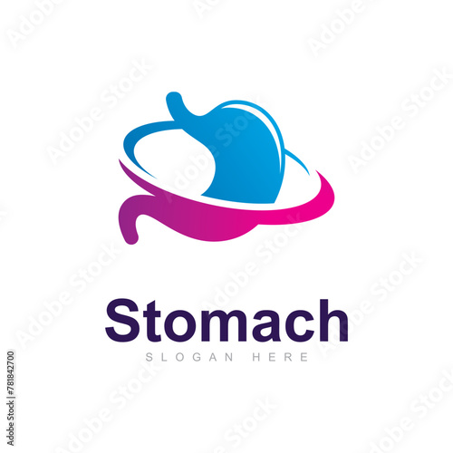 Stomach Care Logo Vector Design Template, Creative stomach Symbol