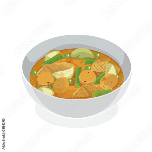 gaeng tai pla