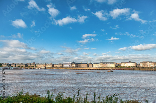 Bordeaux, center of the famous wine region, is a port city on the Garonne River in southwestern France. It is known for its Gothic cathedral of Saint André,