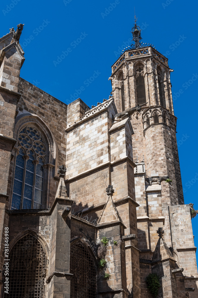 Barcelona, Spain: The Cathedral of the Holy Cross and Saint Eulalia