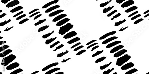 Seamless brush pattern   hand drawn geometry background
