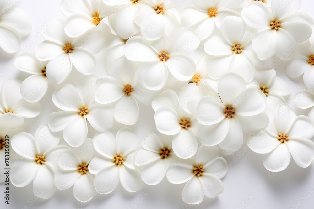 White flowers blooming White flowers blooming