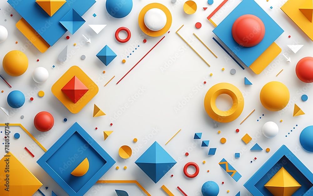 3d Geometry Frame ppt Background 3d Geometry Frame ppt Background