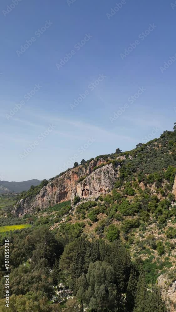 Dalyan Turkey Aerial View Landscape Dalyan Turkey Aerial View Landscape