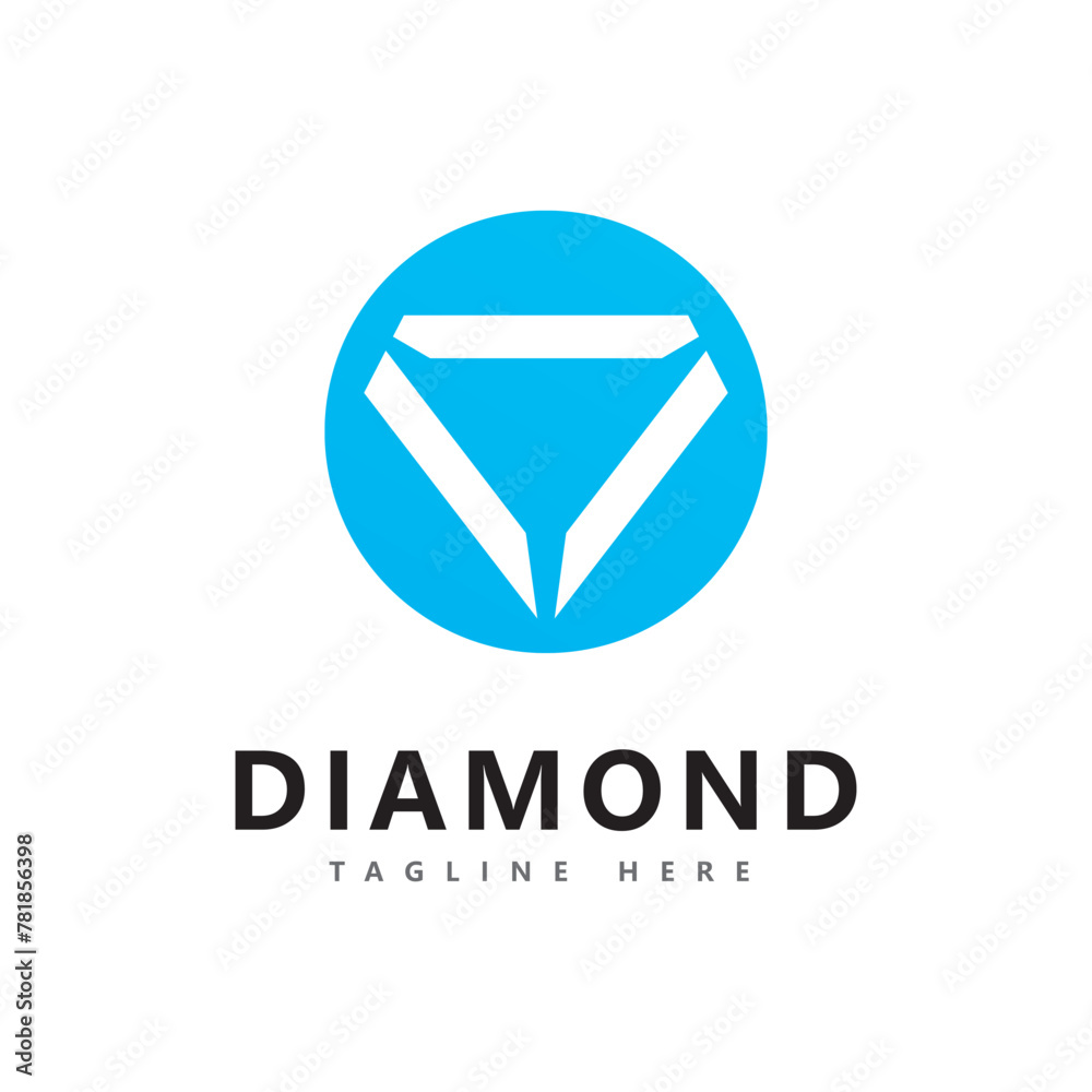 Diamond logo vector design template Diamond logo vector design template