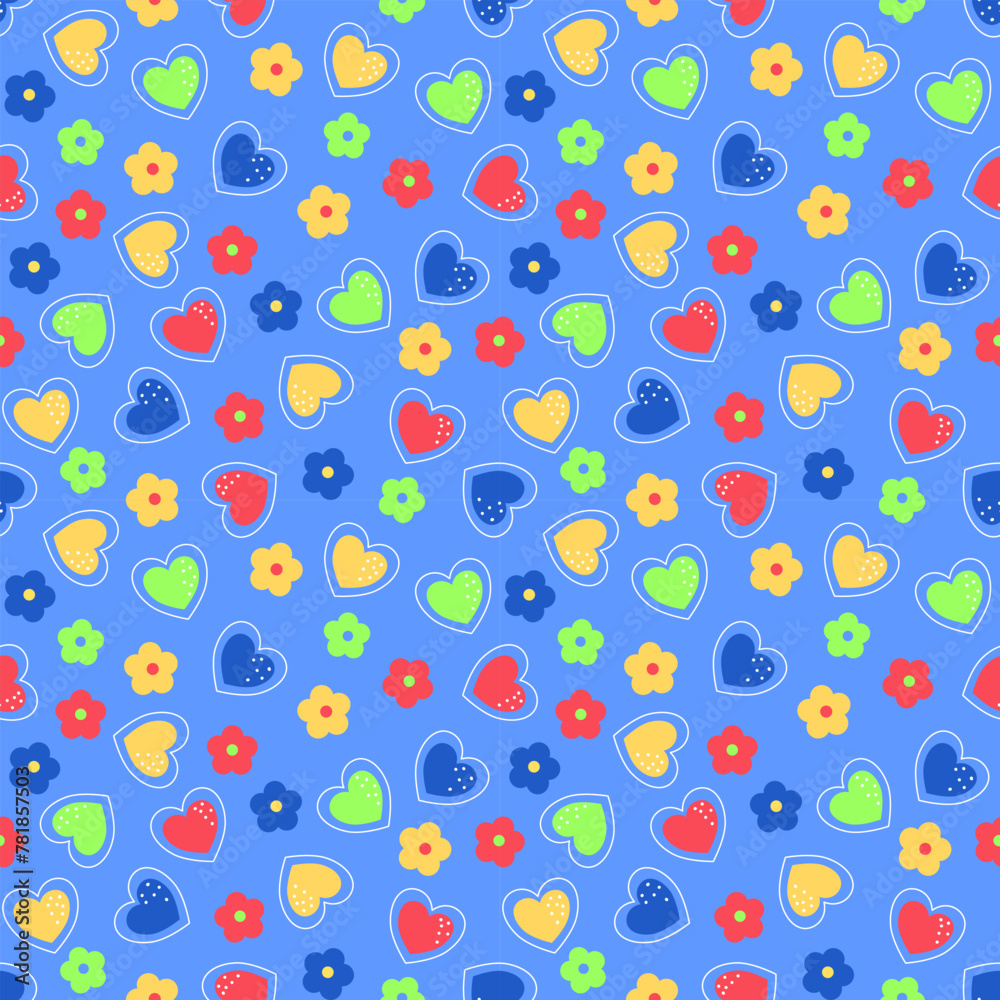 Seamless pattern with hand drawn heart. Background for textile, wrapping paper, fashion, illustration. Seamless pattern with hand drawn heart. Background for textile, wrapping paper, fashion, illustration.