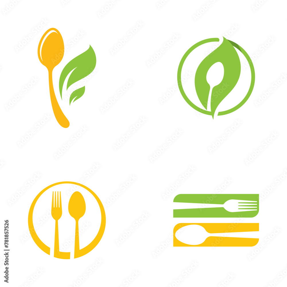 Restaurant logo vector template Restaurant logo vector template