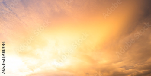 Sky Sunset Cloud Sunrise background Blue Gold Sun Clear Horizon Beauty Sunny Day Light View Clean Bright Cloudy Nature Summer Heaven Wallpaper Cloudscape Outdoor High Sunlight Fluffy Landscape.