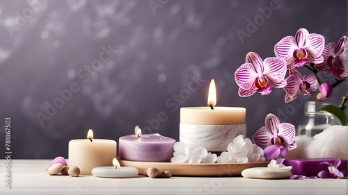 Candlelit Beauty and Relaxation with Aromatherapy. 