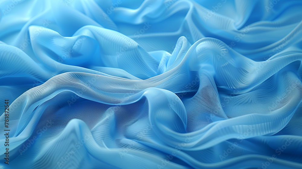 Background imaginary blue fabric pattern Background imaginary blue fabric pattern