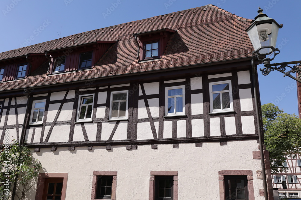 Blick in die Altstadt von Dornstetten im Schwarzwald Blick in die Altstadt von Dornstetten im Schwarzwald