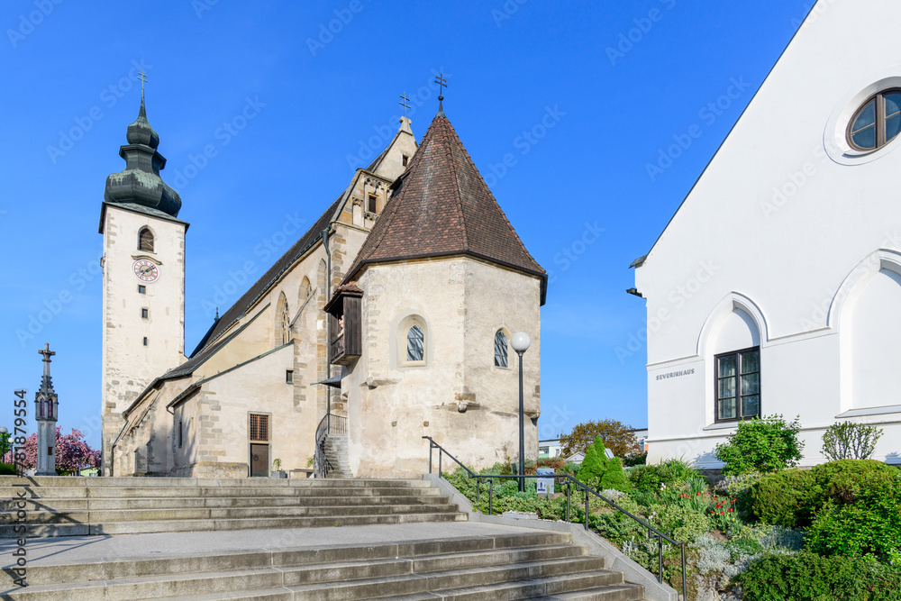 church of lorch in enns, upper austria