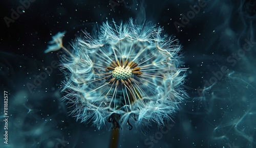 The Silent Whispers A Dandelion s Journey Through the Cosmos Generative AI
