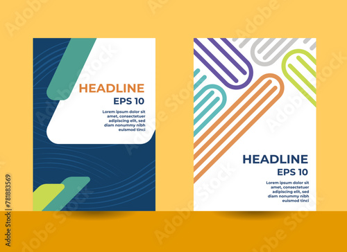 You can use this design for print or digital for brochures, office reports, or you can also use it as a book cover design, company profile