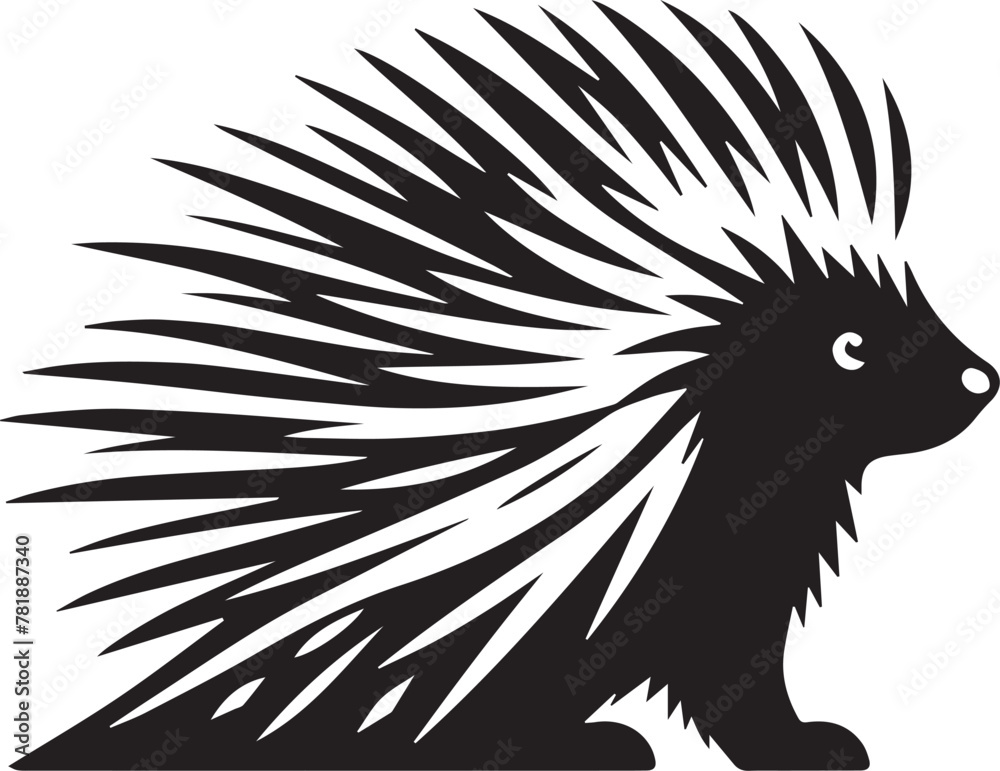 Porcupine SVG Silhouette Design (72).eps Porcupine SVG Silhouette Design (72).eps