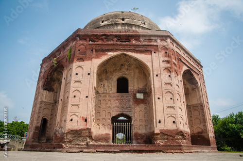 Tomb of Khan-e-Jahan Zafar Jang Kokaltash in Lahore Pakistan, historical place, a world heritage