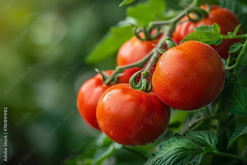 Harvest of Fresh Tomatoes Generative AI