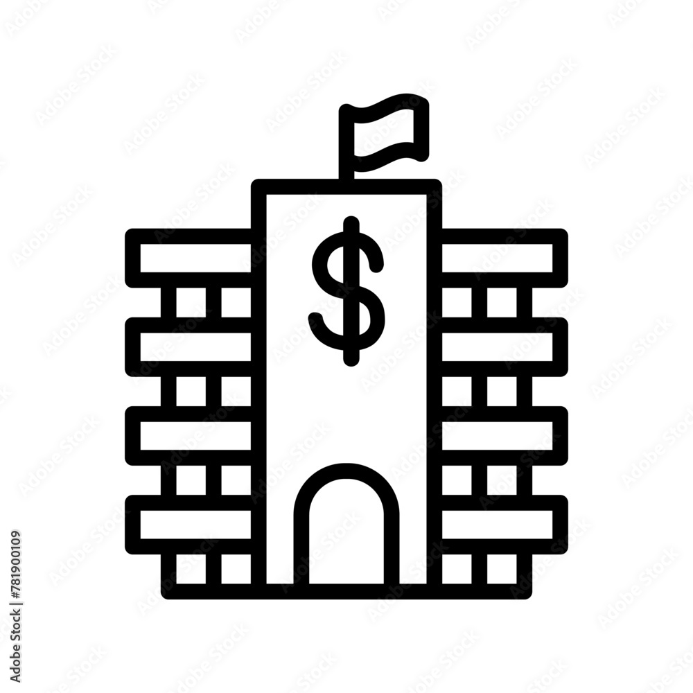 Bank icon Bank icon