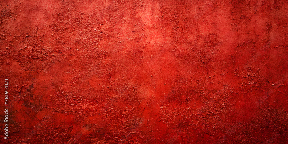 rough red wall background texture generative Ai