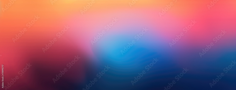 Vivid Abstract Gradient Blurred Background