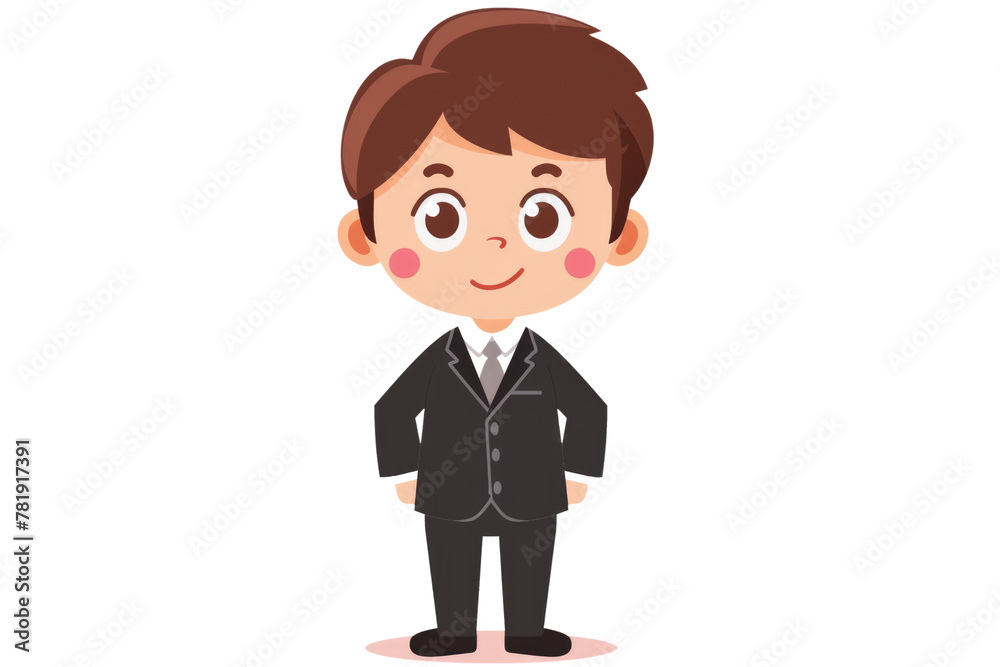 little business man clipart illustration, isolated on white or transparent png little business man clipart illustration, isolated on white or transparent png