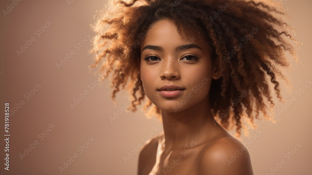 AI generated conceptual illustration, every body is beautiful, anti racism, female harassment