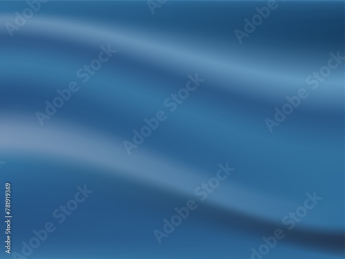 Silk background Design for product advertising for catalog. blue silk background. blue fabric background. smooth texture vector. illustration EPS 10.