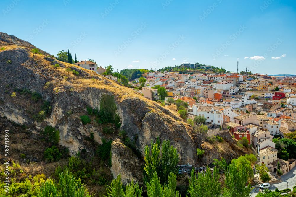 Cuenca, Spain. View over the old town
