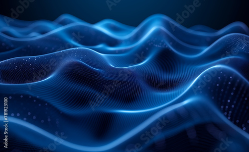 Digital wave pattern background © Curioso.Photography