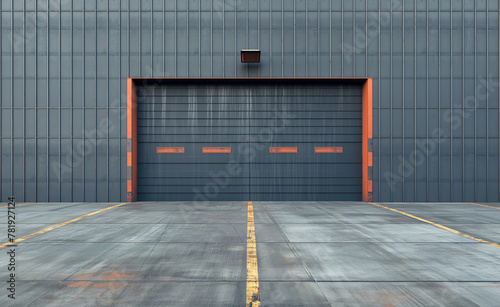 Industrial Grey Roller Garage Doors