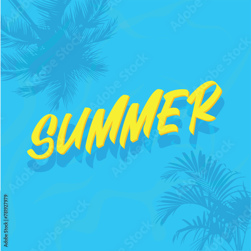 summer holiday poster