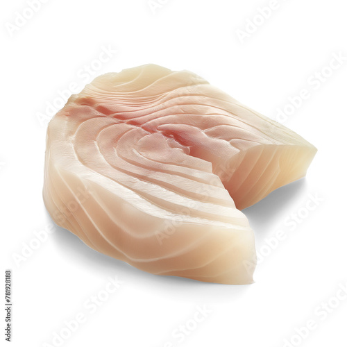 Fish dolly, Pangasius fillet isolated on white background