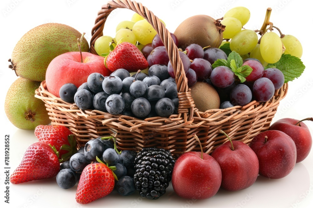 fresh fruits product with basket professional advertising food photography fresh fruits product with basket professional advertising food photography