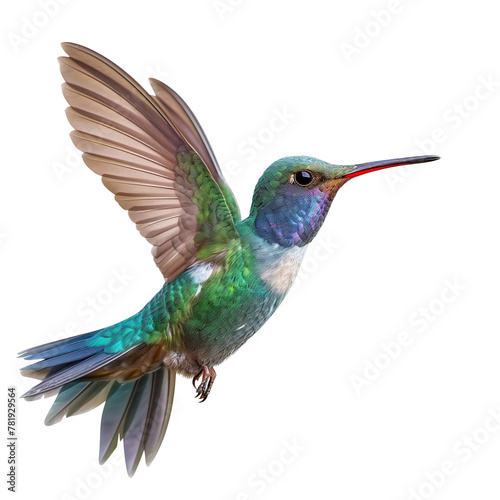 Hummingbird isolated on white background. © PNG FOR YOU