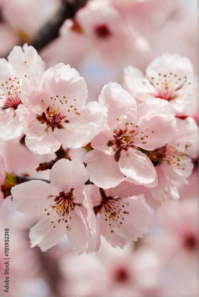 Cherry Blossoms Bloom Mockup for Spring Designs Cherry Blossoms Bloom Mockup for Spring Designs