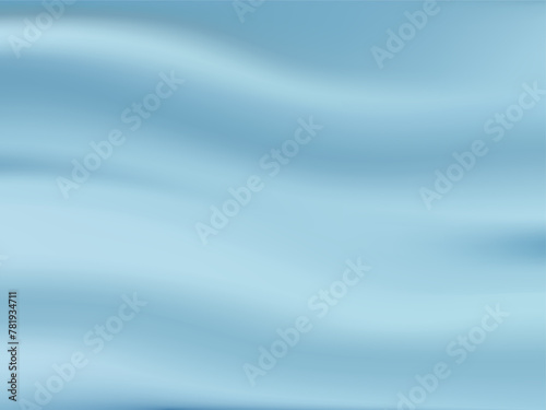 Silk background Design for product advertising for catalog. blue silk background. blue fabric background. smooth texture vector. illustration EPS 10.