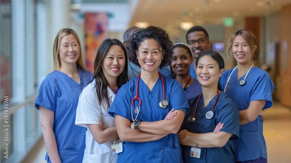 Diverse Healthcare Team: Nurses, Doctors, and Professionals Collaborating for Patient Care Diverse Healthcare Team: Nurses, Doctors, and Professionals Collaborating for Patient Care